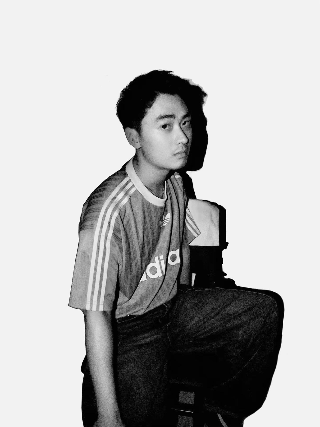 李凡的黑白个人肖像